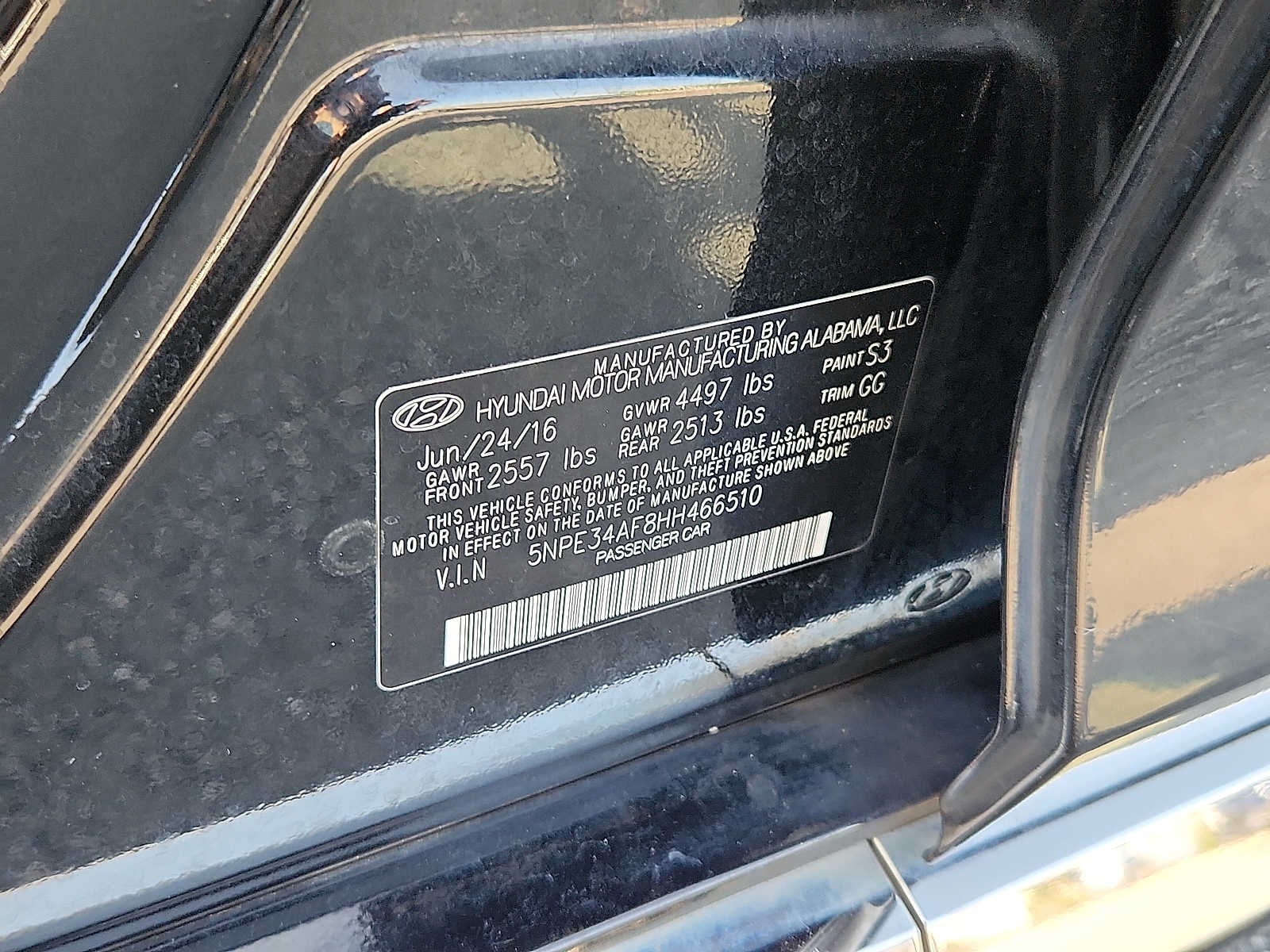 2017 Hyundai Sonata Limited