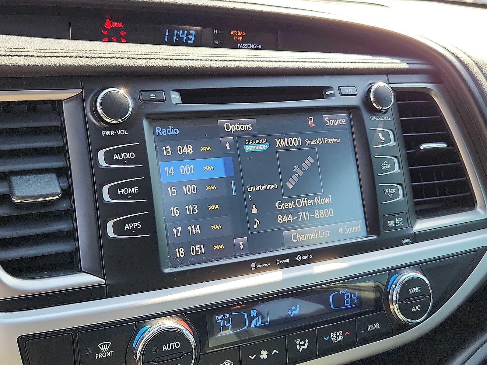 2019 Toyota Highlander SE