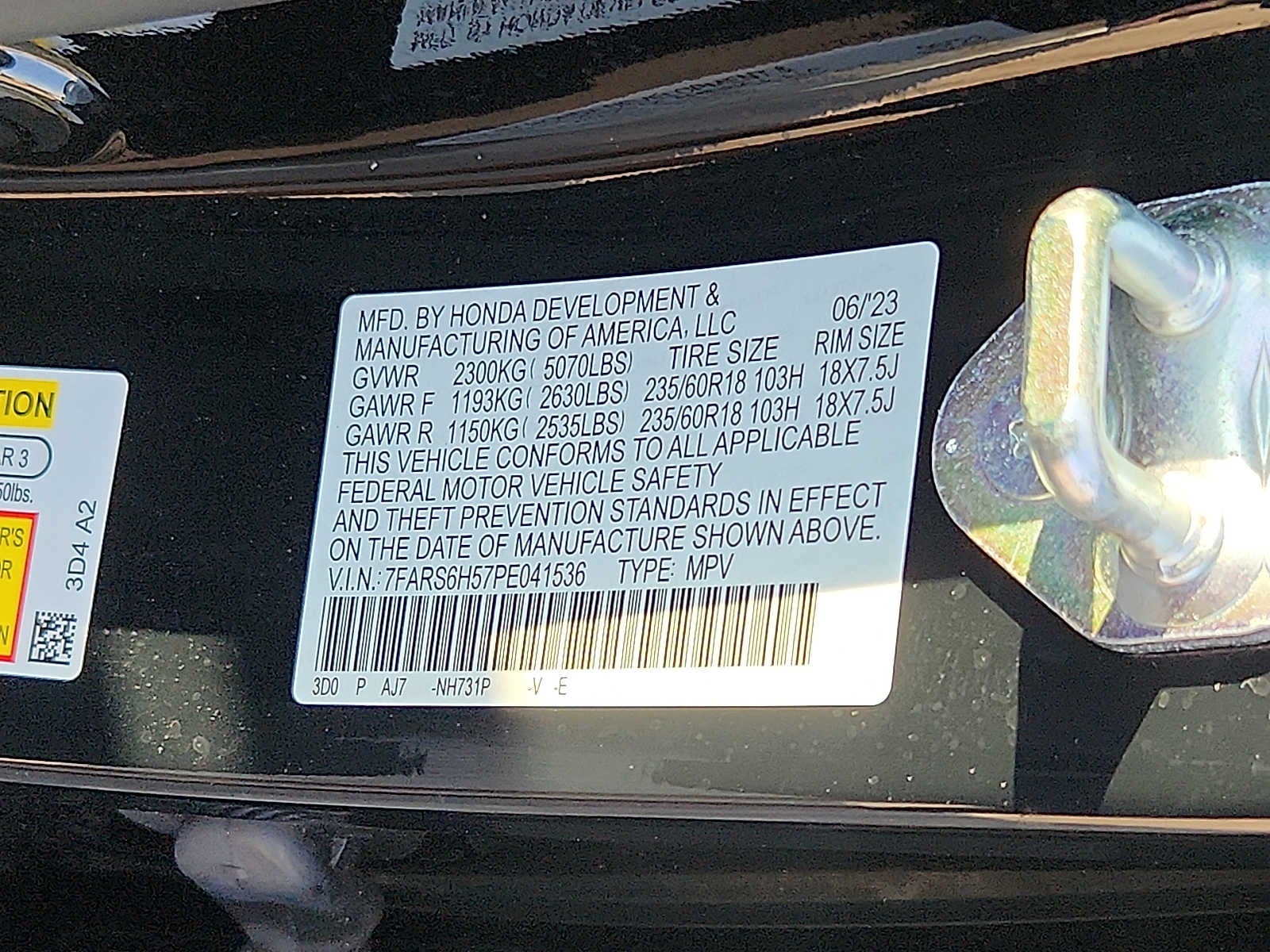 2023 Honda CR-V Hybrid Sport