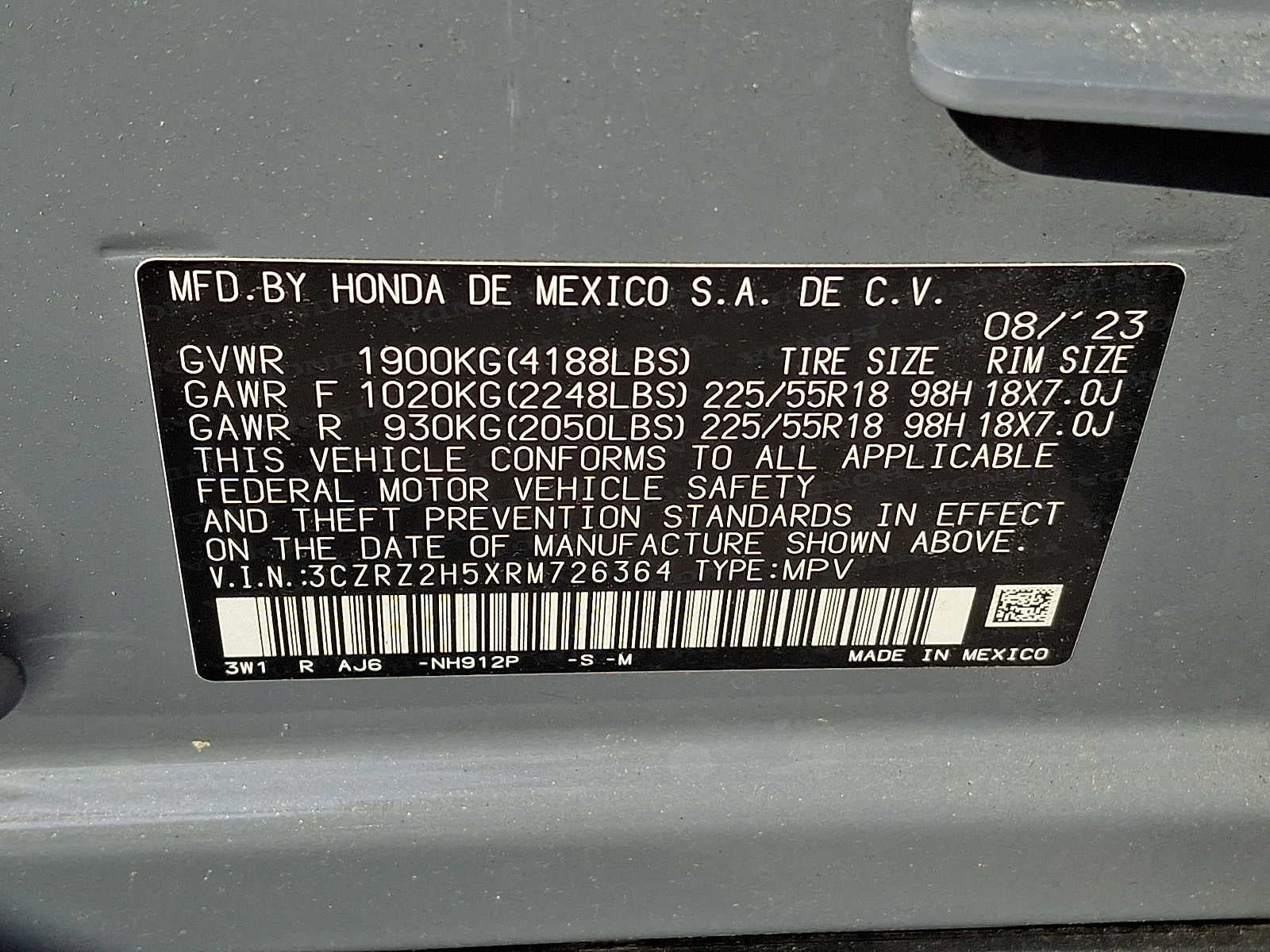 2024 Honda HR-V Sport