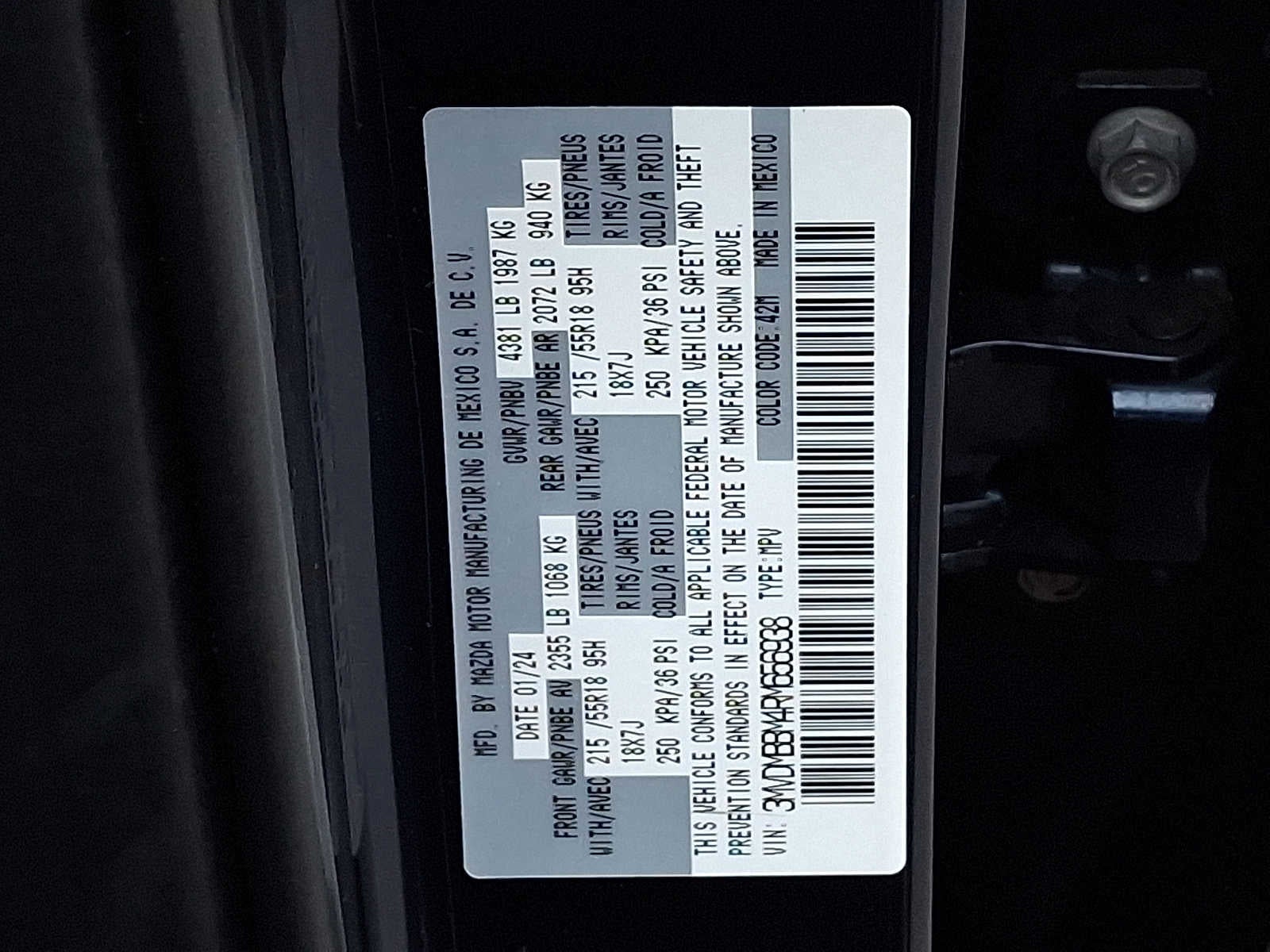 2024 Mazda Mazda CX-30 2.5 S Select Sport