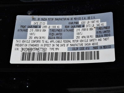 2023 Mazda Mazda CX-30 2.5 S Select Package