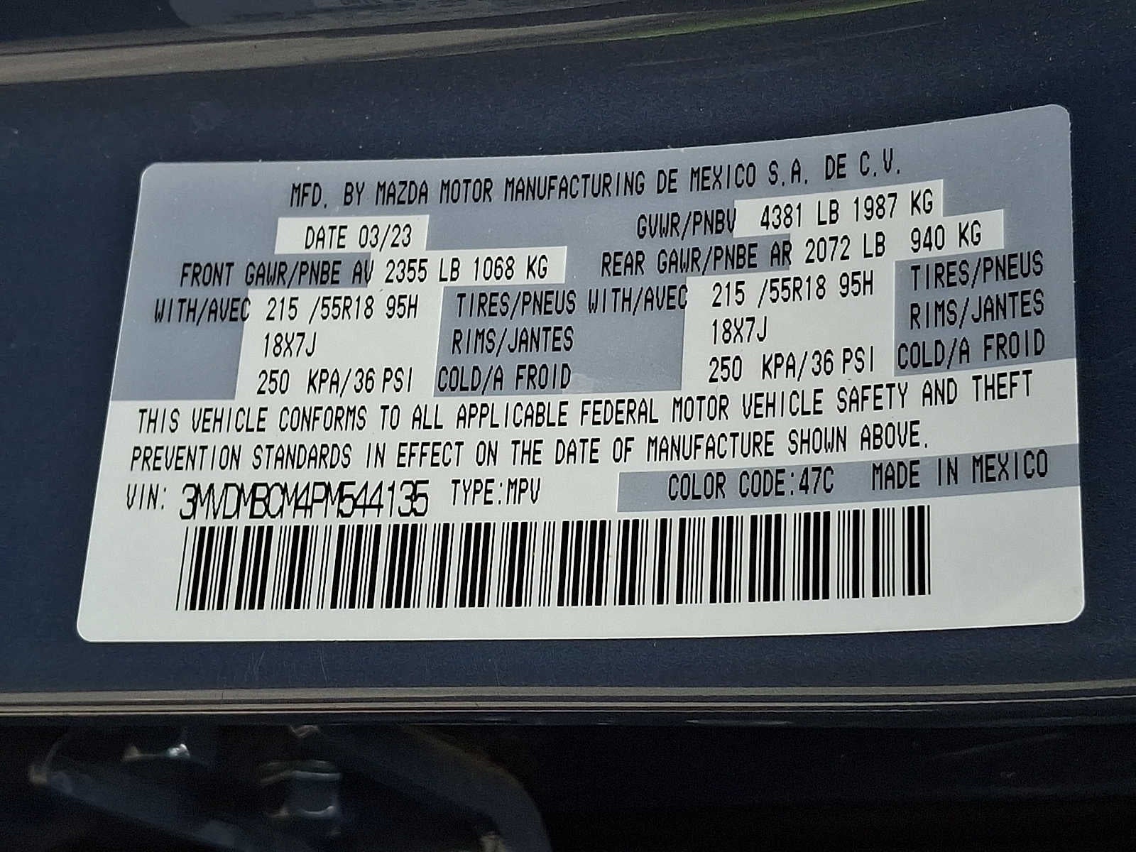 2023 Mazda Mazda CX-30 2.5 S Carbon Edition