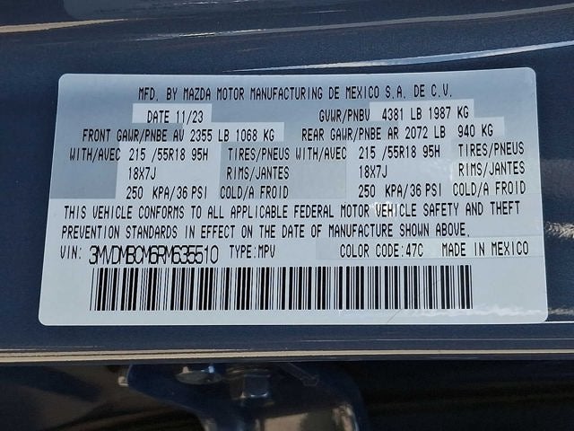 2024 Mazda Mazda CX-30 2.5 S Carbon Edition