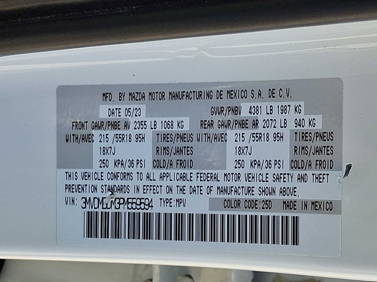 2023 Mazda Mazda CX-30 2.5 S Premium Package
