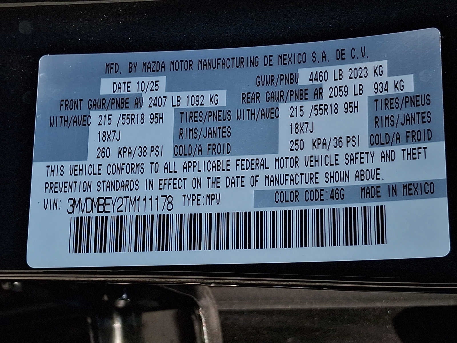 2026 Mazda Mazda CX-30 2.5 Turbo Premium Plus