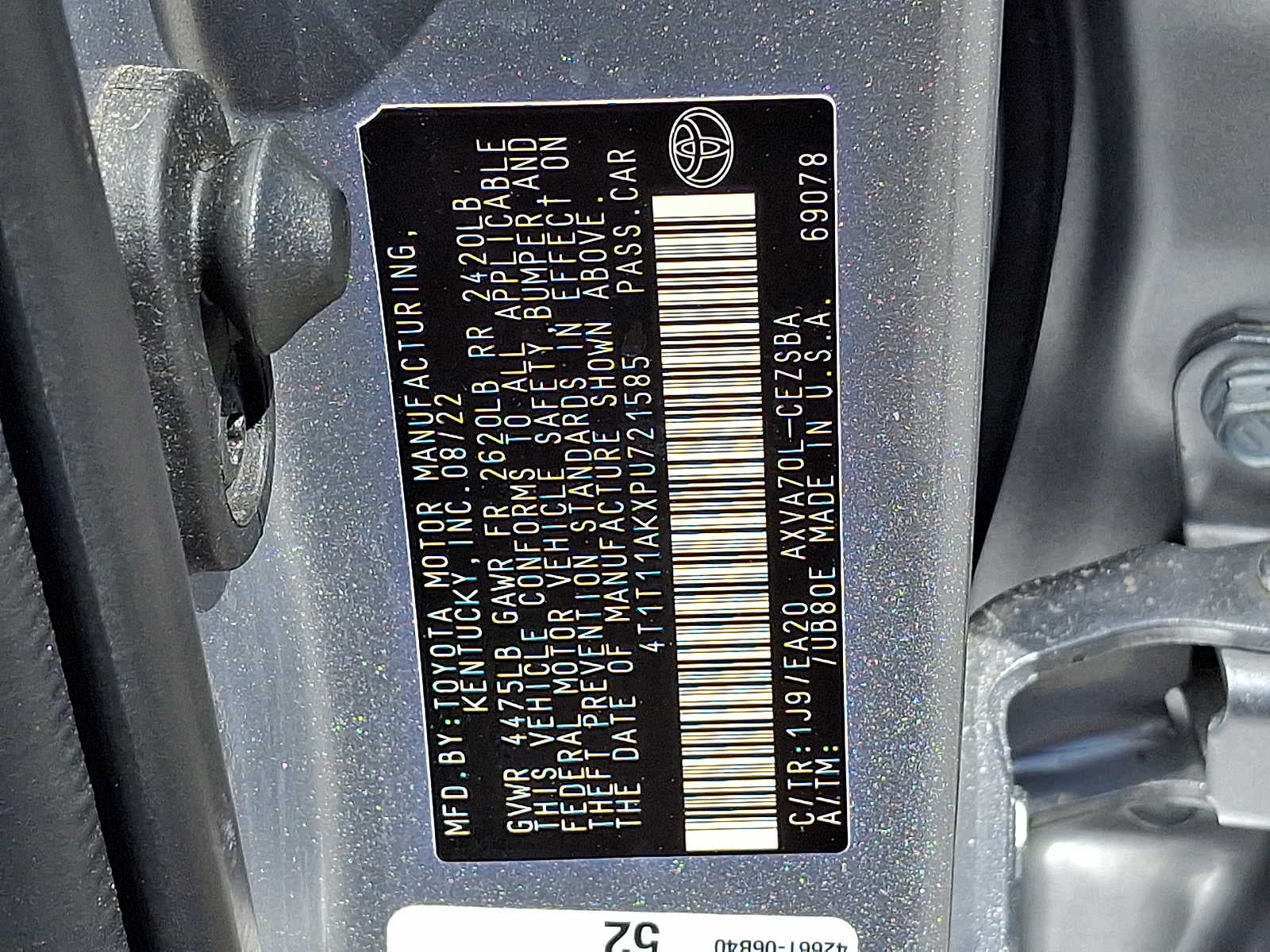2023 Toyota Camry SE