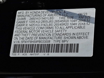 2023 Honda Passport EX-L