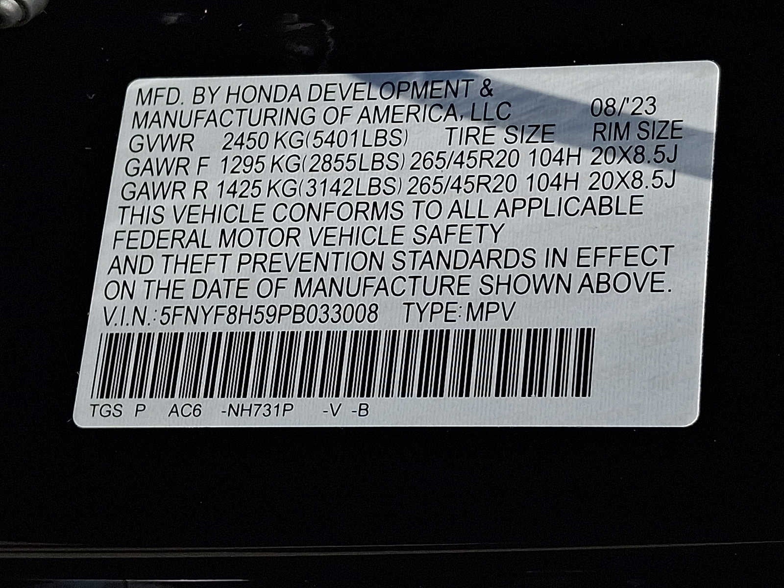 2023 Honda Passport EX-L