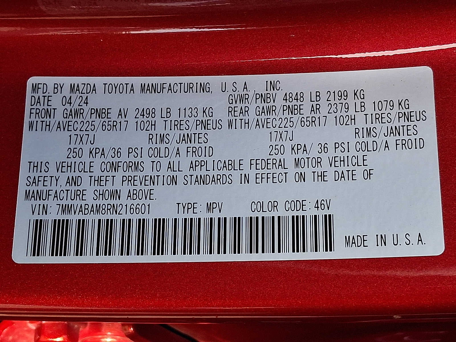 2024 Mazda Mazda CX-50 2.5 S Select Package