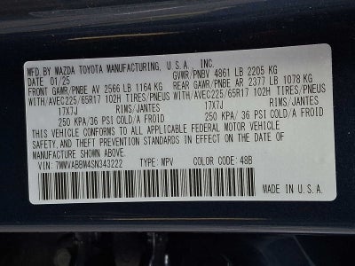 2025 Mazda Mazda CX-50 2.5 S Preferred Package