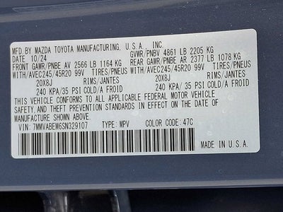 2025 Mazda Mazda CX-50 2.5 S Premium Plus Package