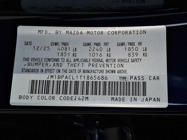 2026 Mazda MAZDA3 2.5 S Preferred