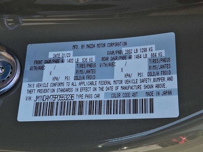 2023 Mazda Mazda MX-5 Miata RF Grand Touring