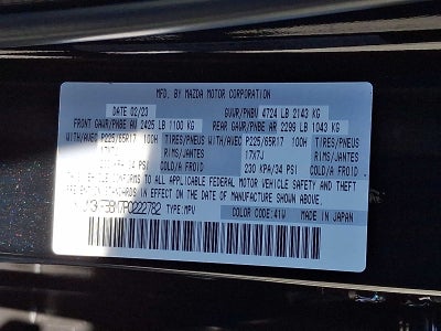 2023 Mazda Mazda CX-5 2.5 S Select Package