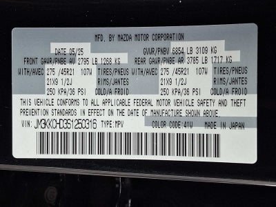 2025 Mazda Mazda CX-90 Premium Sport