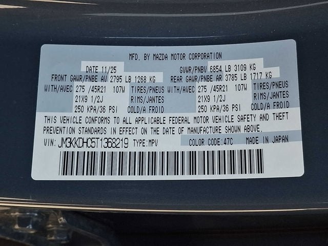 2026 Mazda Mazda CX-90 S Premium Sport
