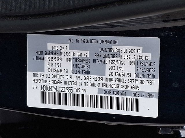2018 Mazda Mazda CX-9 Grand Touring