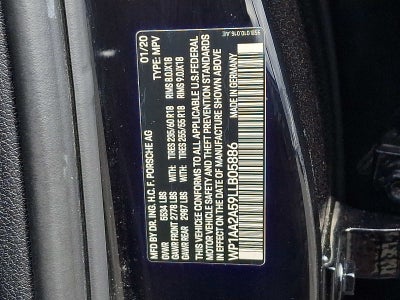 2020 Porsche Macan AWD