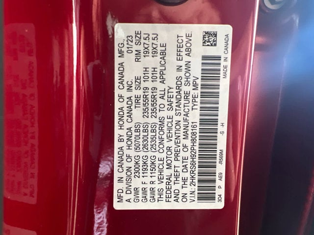 2023 Honda CR-V Hybrid Sport Touring