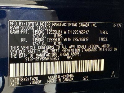 2024 Toyota RAV4 XLE