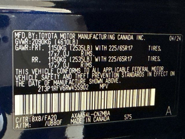 2024 Toyota RAV4 XLE