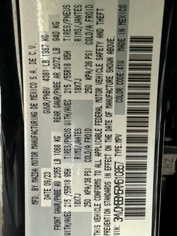 2024 Mazda Mazda CX-30 2.5 S Select Sport AWD