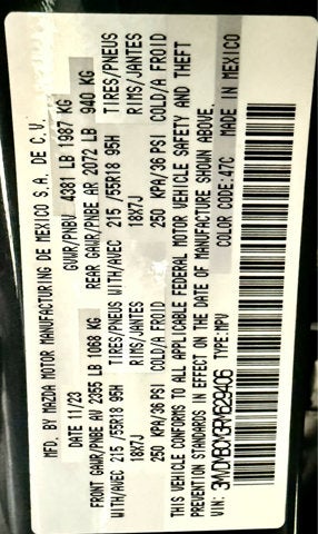 2024 Mazda Mazda CX-30 2.5 S Carbon Edition AWD