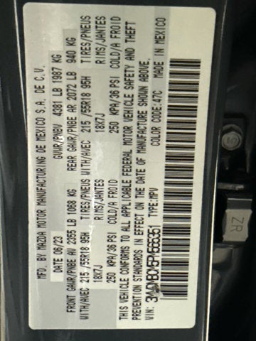 2023 Mazda Mazda CX-30 2.5 S Carbon Edition AWD