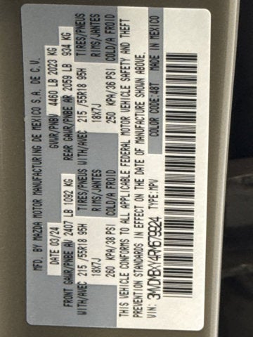 2024 Mazda Mazda CX-30 2.5 Carbon Turbo AWD