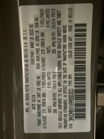 2024 Mazda Mazda CX-30 2.5 Carbon Turbo AWD