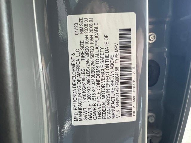 2023 Honda Pilot Elite