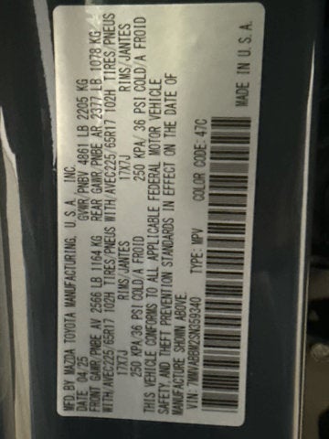 2025 Mazda Mazda CX-50 2.5 S Preferred Package AWD