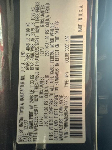 2023 Mazda Mazda CX-50 2.5 S Preferred Plus Package AWD