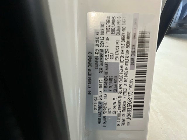 2024 Mazda Mazda CX-5 2.5 S Select Package AWD