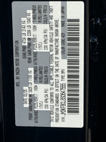 2025 Mazda Mazda CX-5 2.5 S Preferred Package AWD