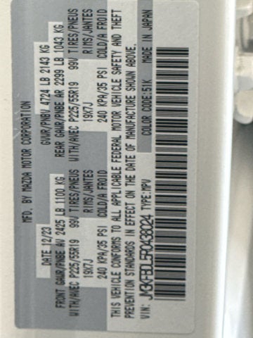 2024 Mazda Mazda CX-5 2.5 S Premium Package AWD