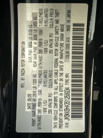 2025 Mazda Mazda CX-90 PHEV Preferred Package AWD