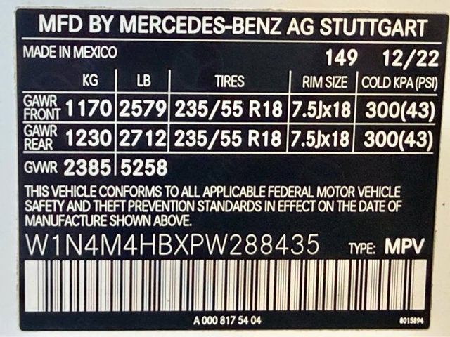 2023 Mercedes-Benz GLB GLB 250