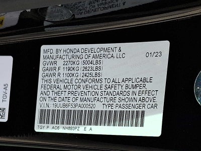 2023 Acura TLX SH-AWD w/A-Spec Package