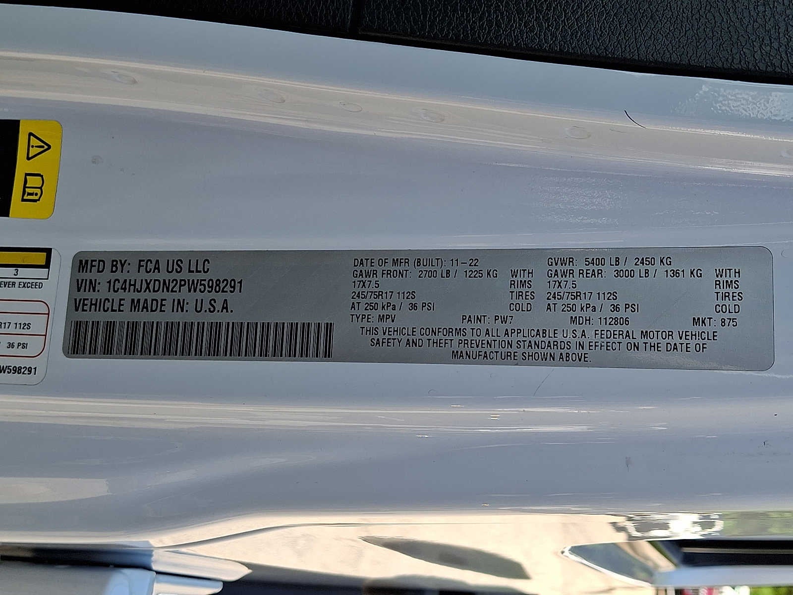 2023 Jeep Wrangler Sport S 4 Door 4x4