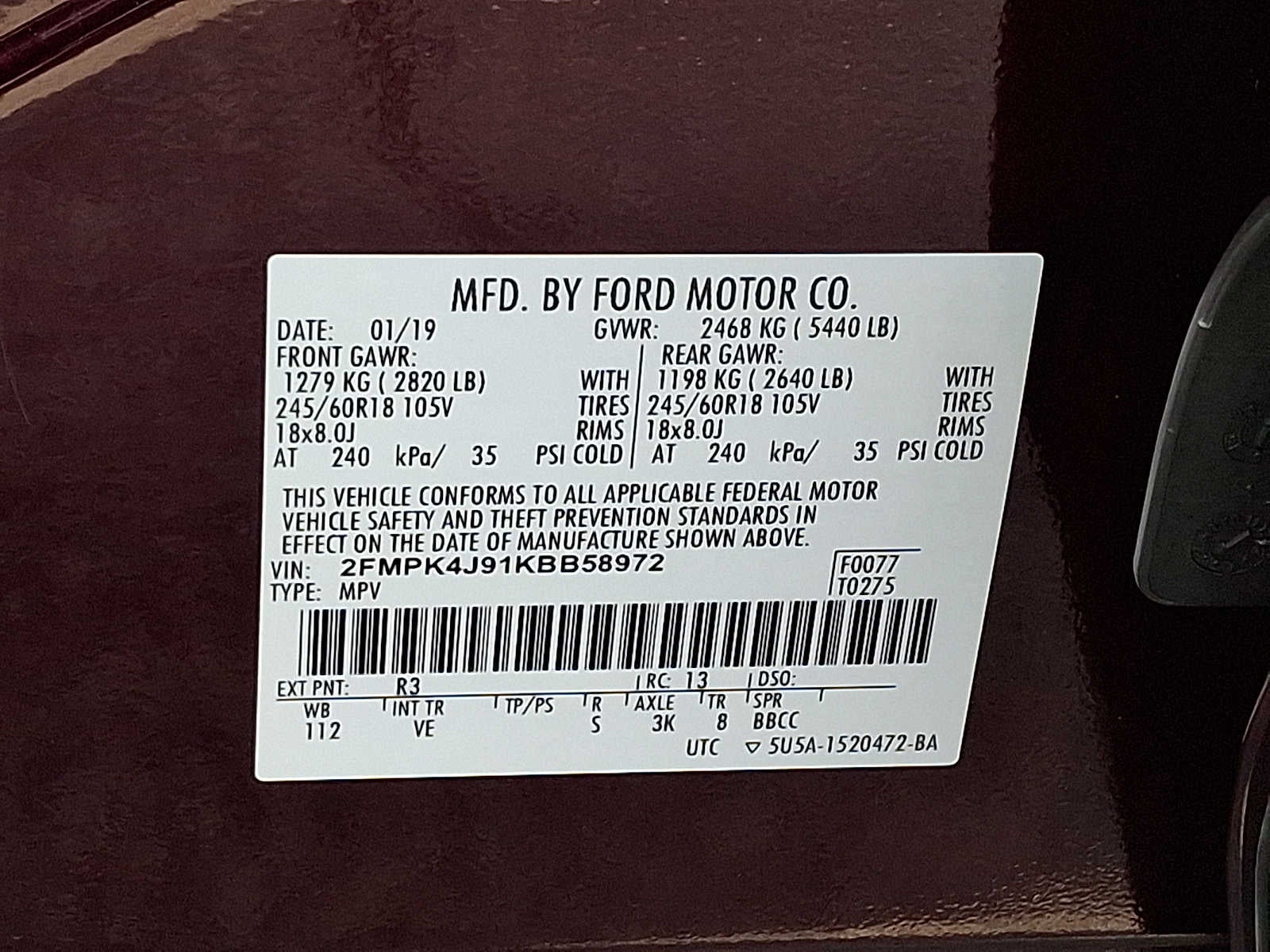 2019 Ford Edge SEL AWD