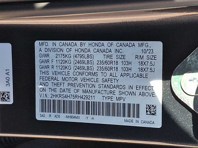 2024 Honda CR-V EX-L AWD