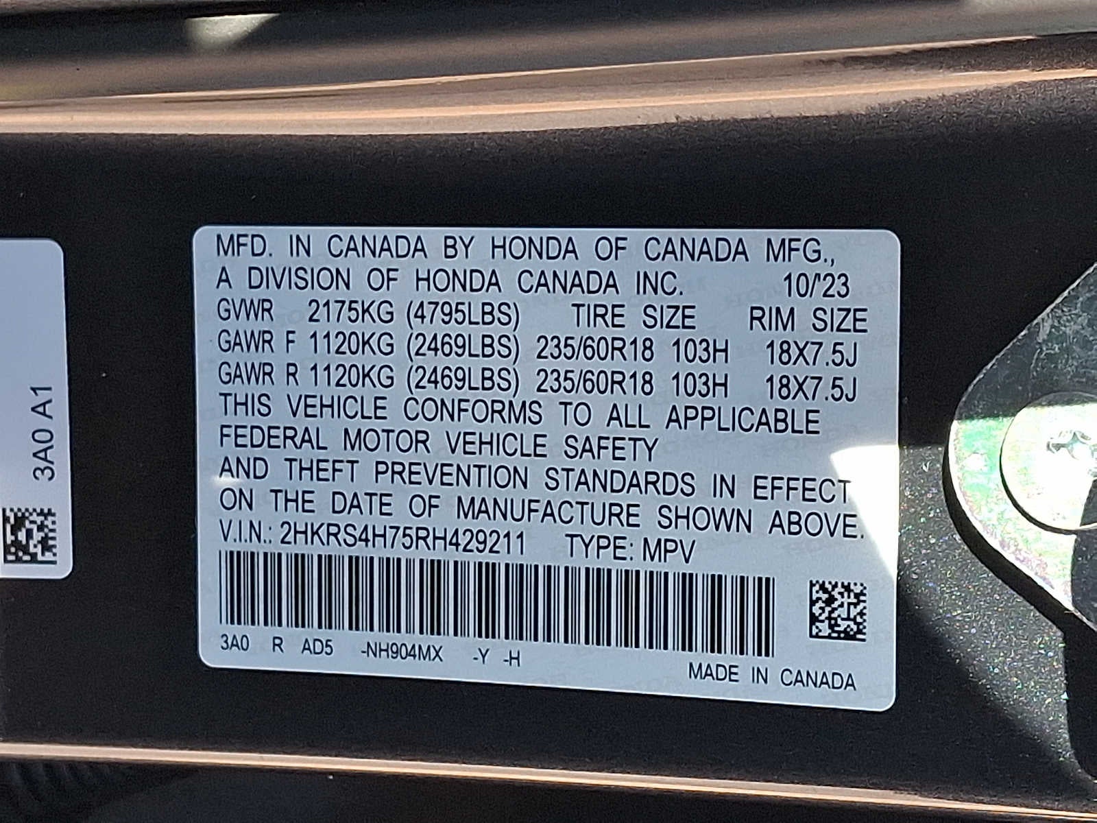 2024 Honda CR-V EX-L AWD