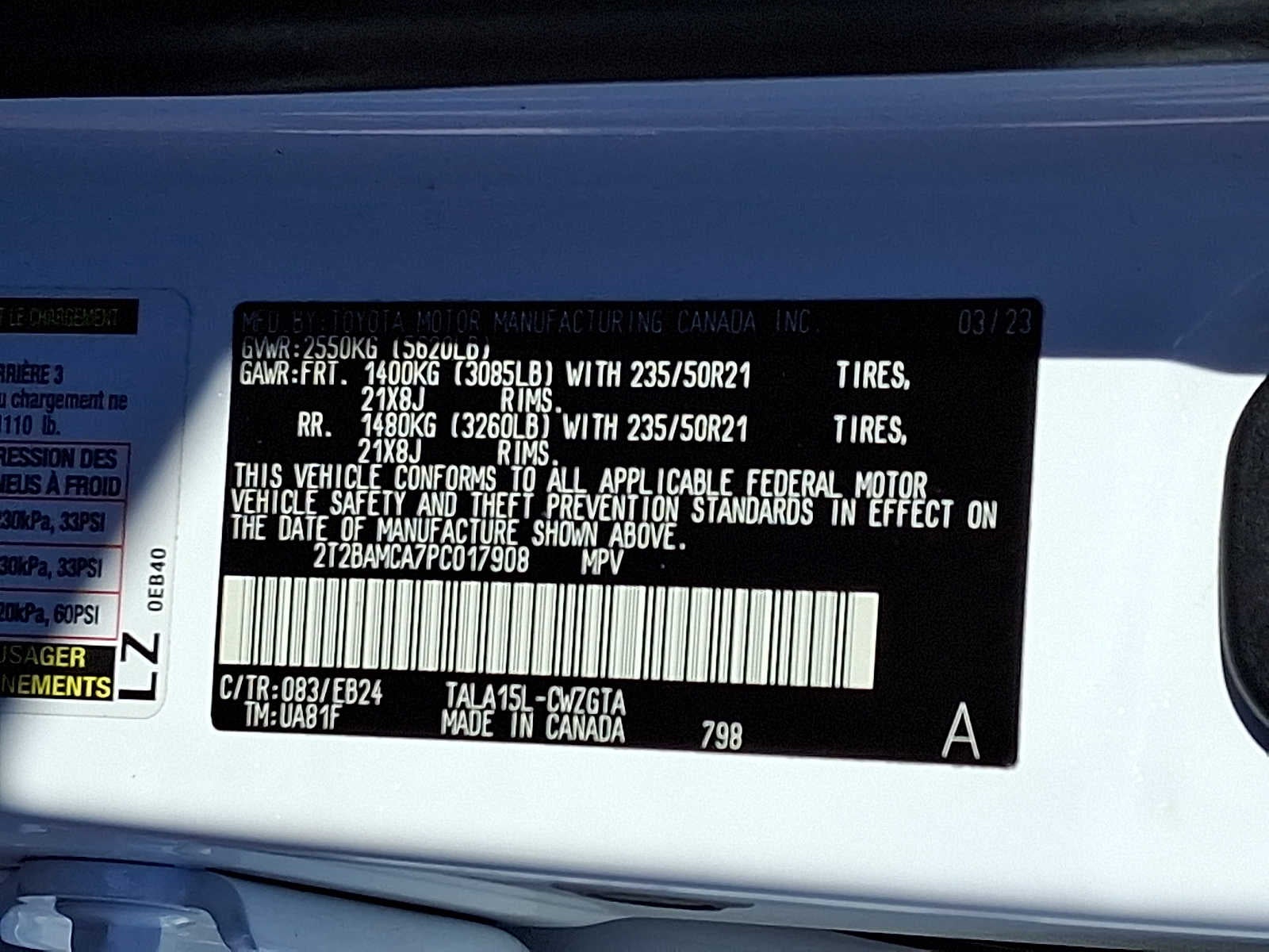 2023 Lexus RX RX 350 F SPORT Handling AWD