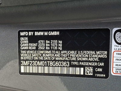 2026 BMW M2 Coupe