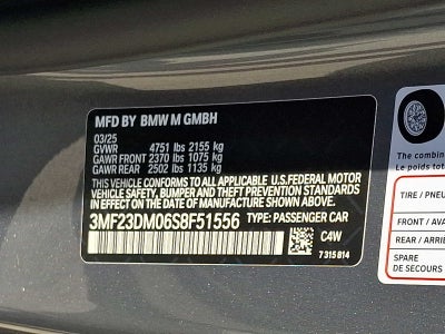 2025 BMW M2 Coupe