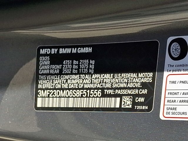 2025 BMW M2 Coupe