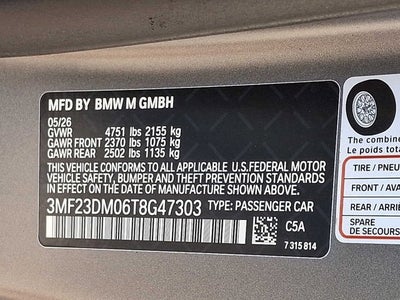 2026 BMW M2 Coupe