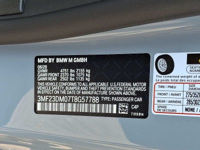 2026 BMW M2 Coupe